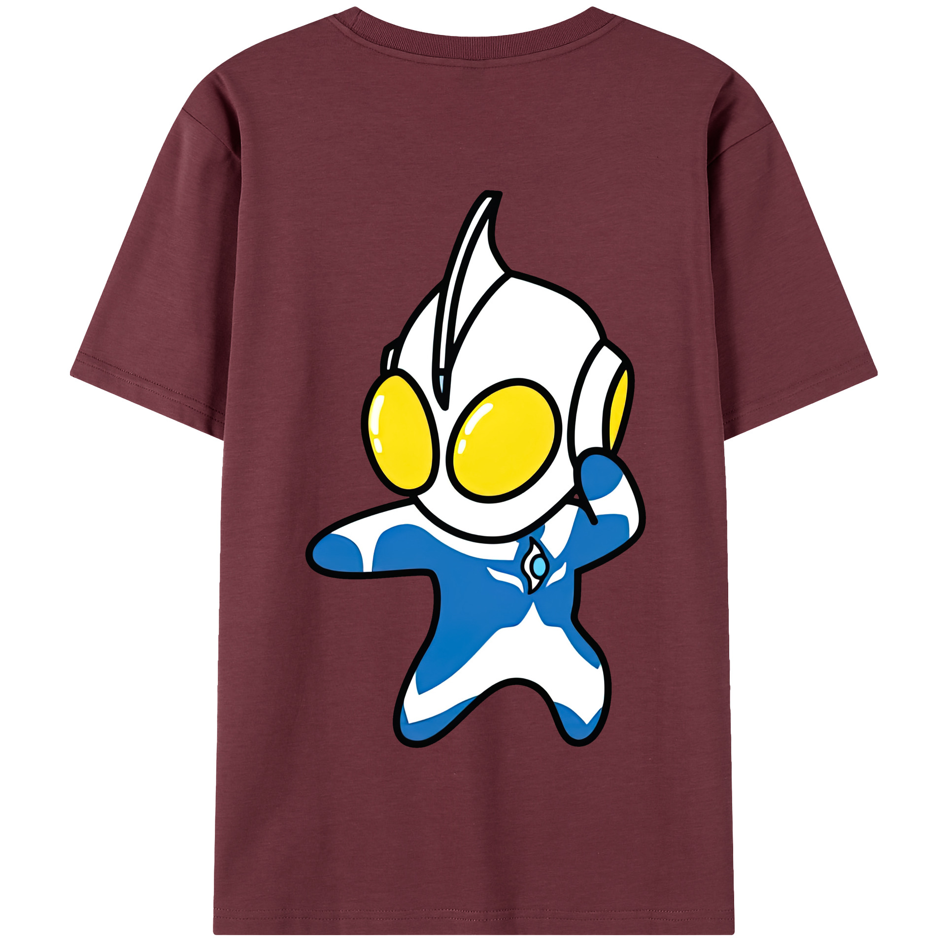 （画像用） ウルトラマン Ultraman 綿100％半袖Tシャツ（背面プリント）